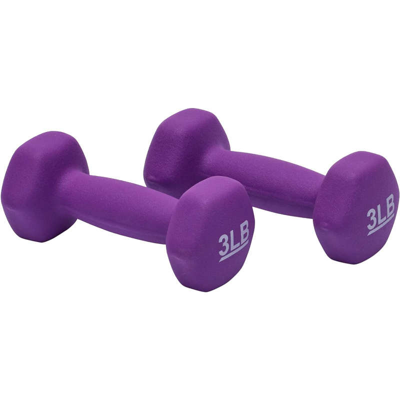 Basics Neoprene Dumbbells for Training
