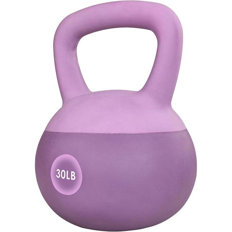 Soft Vinyl Kettlebell with Sand Filling