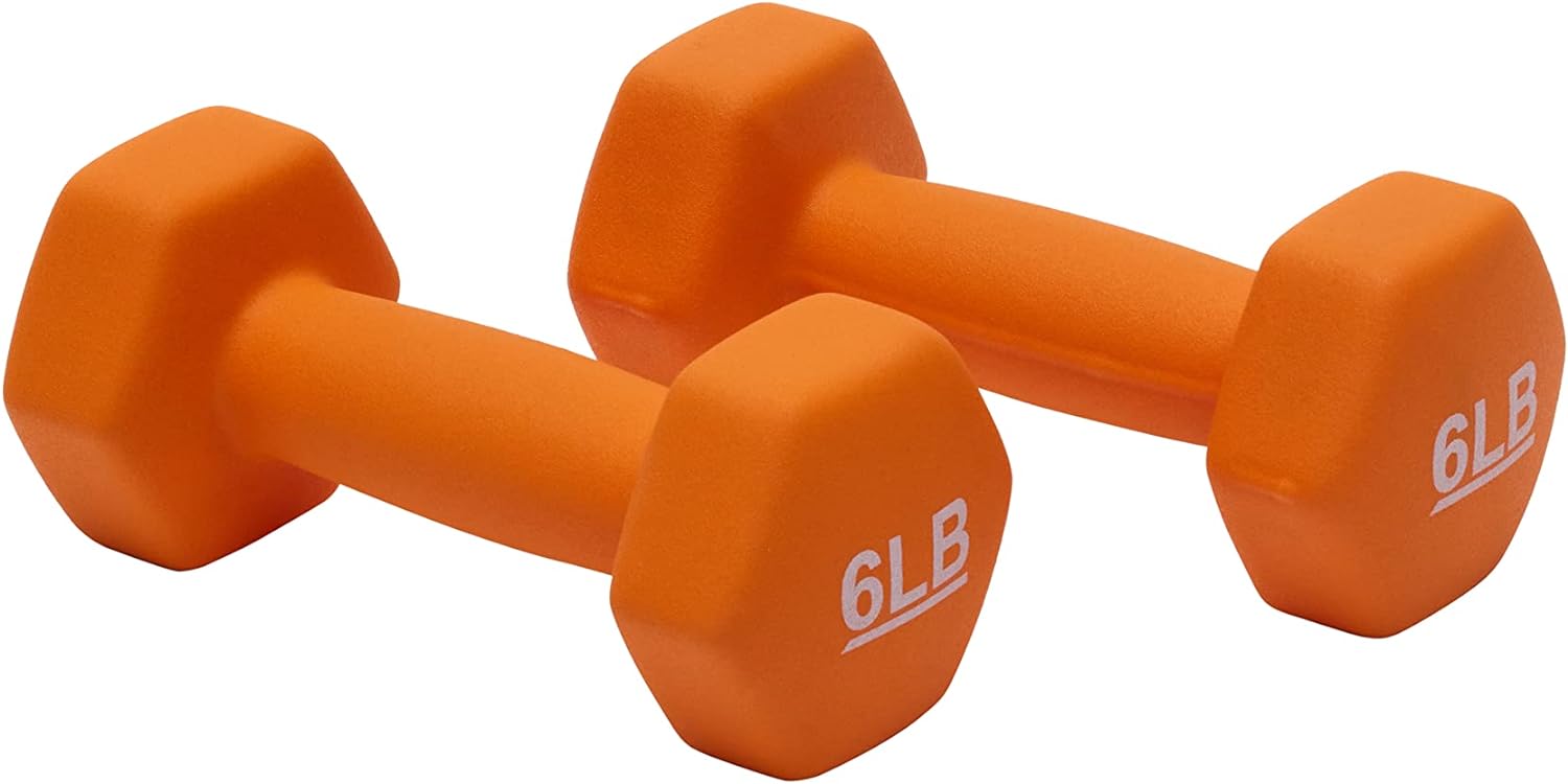 Basics Neoprene Dumbbells for Training