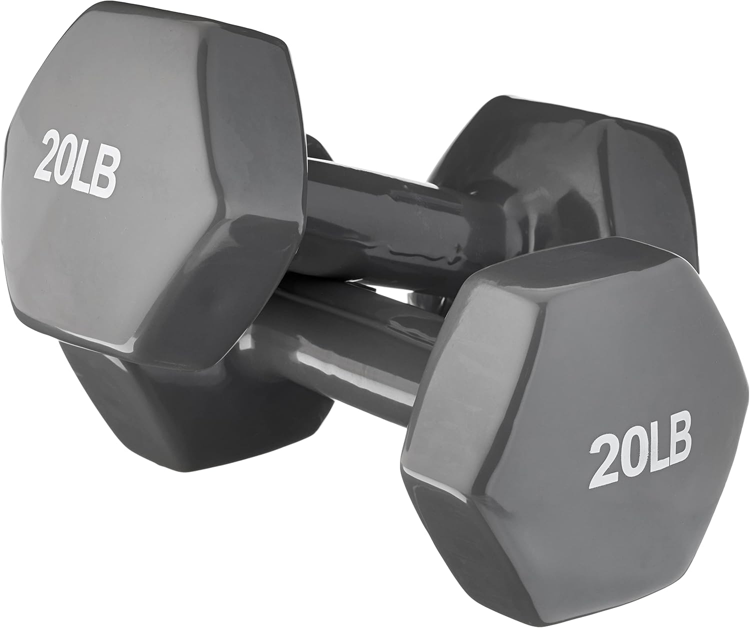 Basics Vinyl Coated Dumbbell Weights