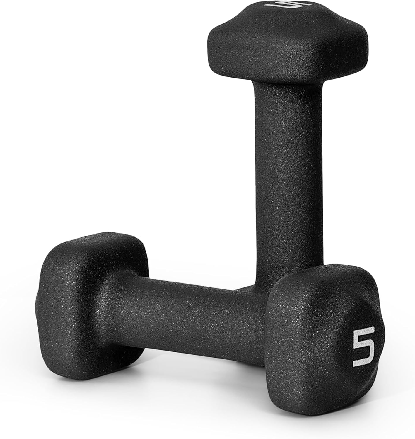 Neoprene Dumbbell Pairs with Anti-Roll Square Heads