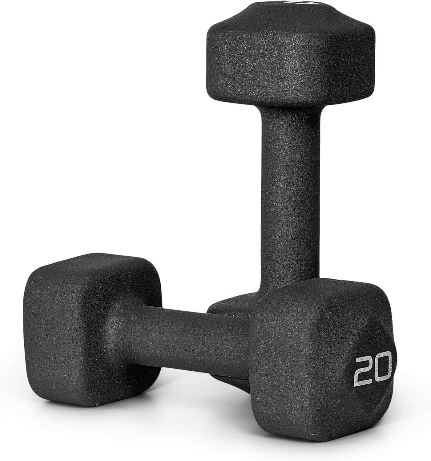 Neoprene Dumbbell Pairs with Anti-Roll Square Heads