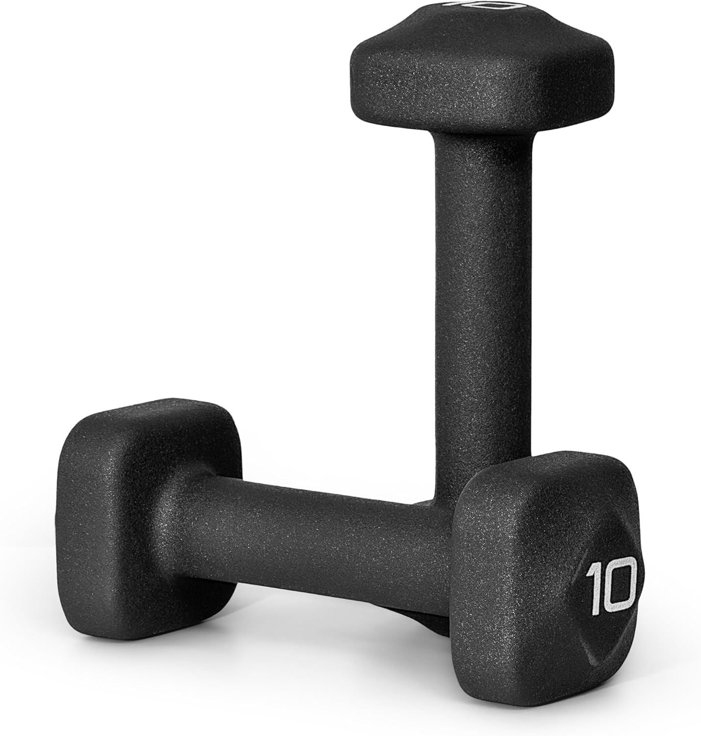 Neoprene Dumbbell Pairs with Anti-Roll Square Heads