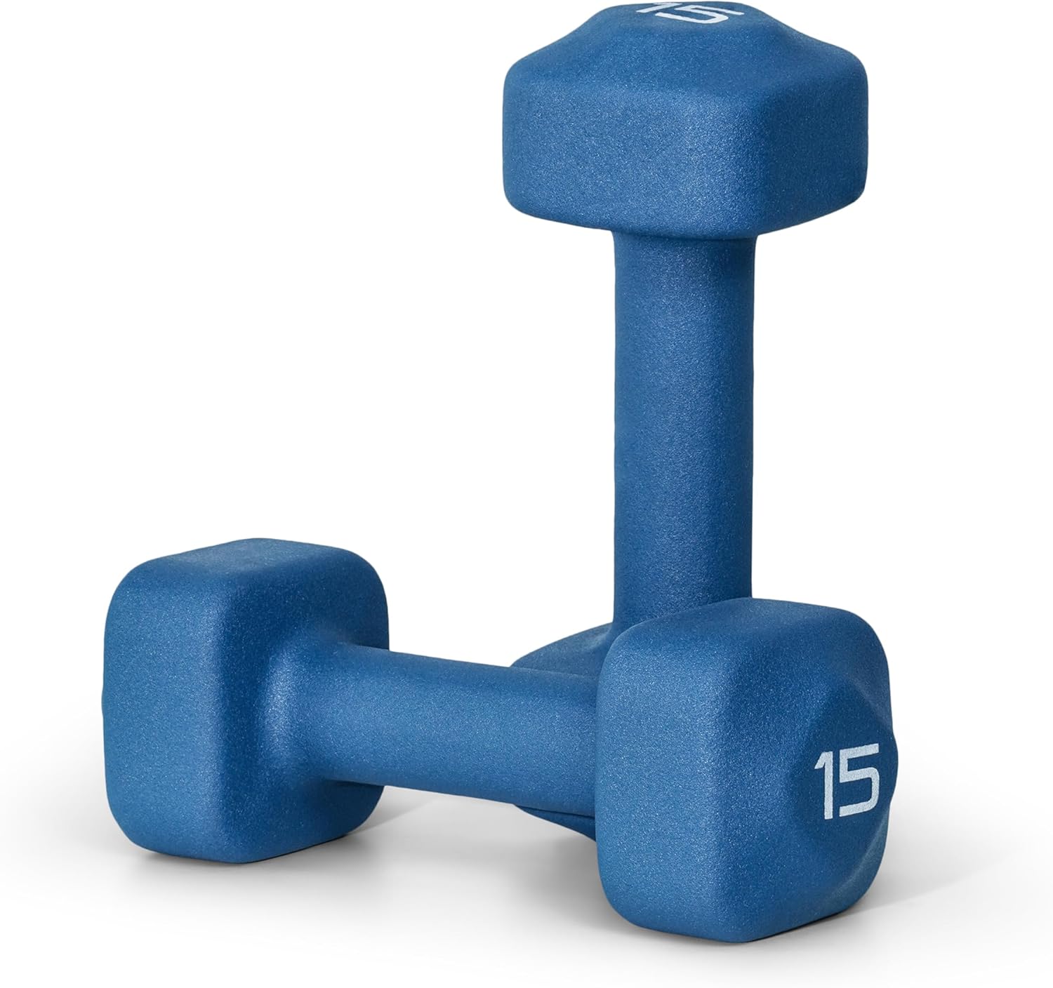 Neoprene Dumbbell Pairs with Anti-Roll Square Heads