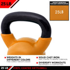 Vinyl Coated Iron Kettlebel