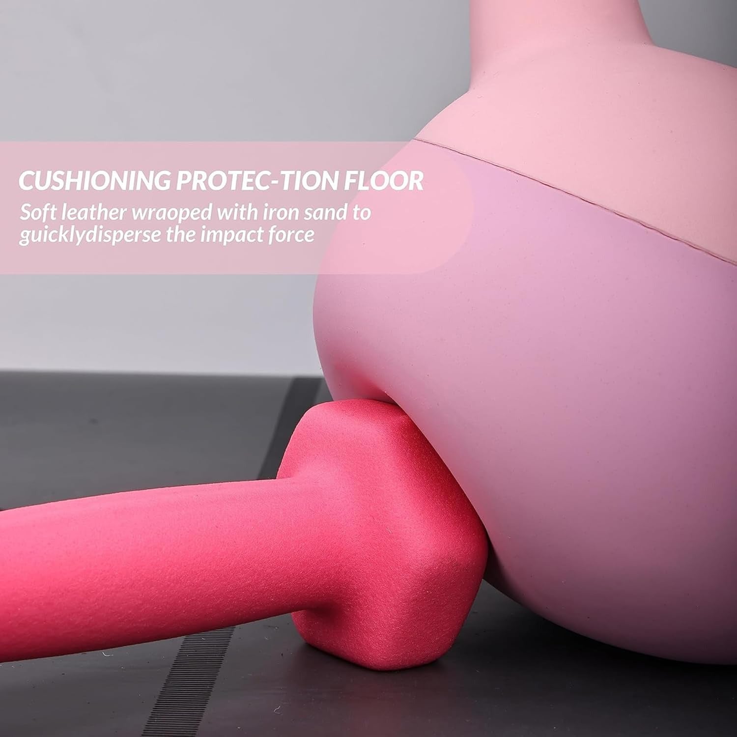 Soft Vinyl Kettlebell with Sand Filling