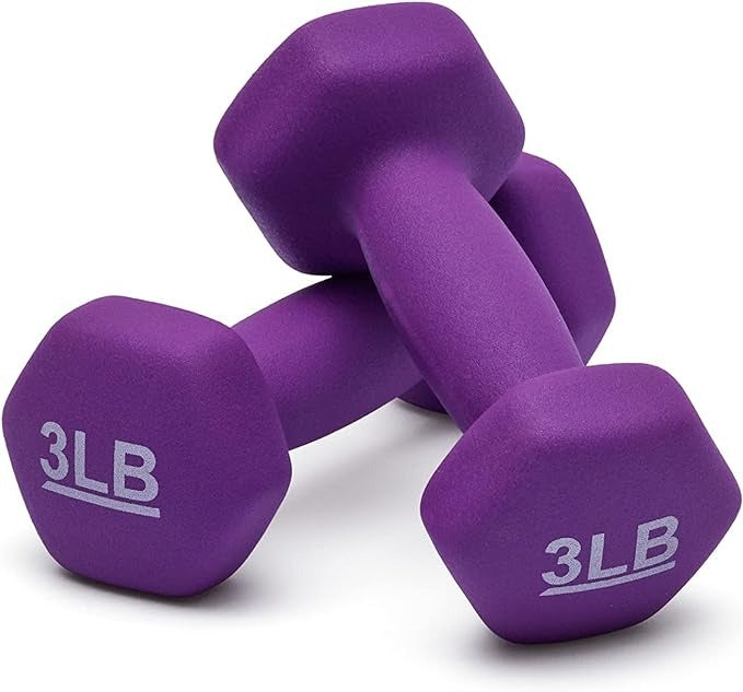 Basics Neoprene Dumbbells for Training