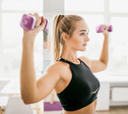 Neoprene Dumbbell Pairs with Anti-Roll Square Heads