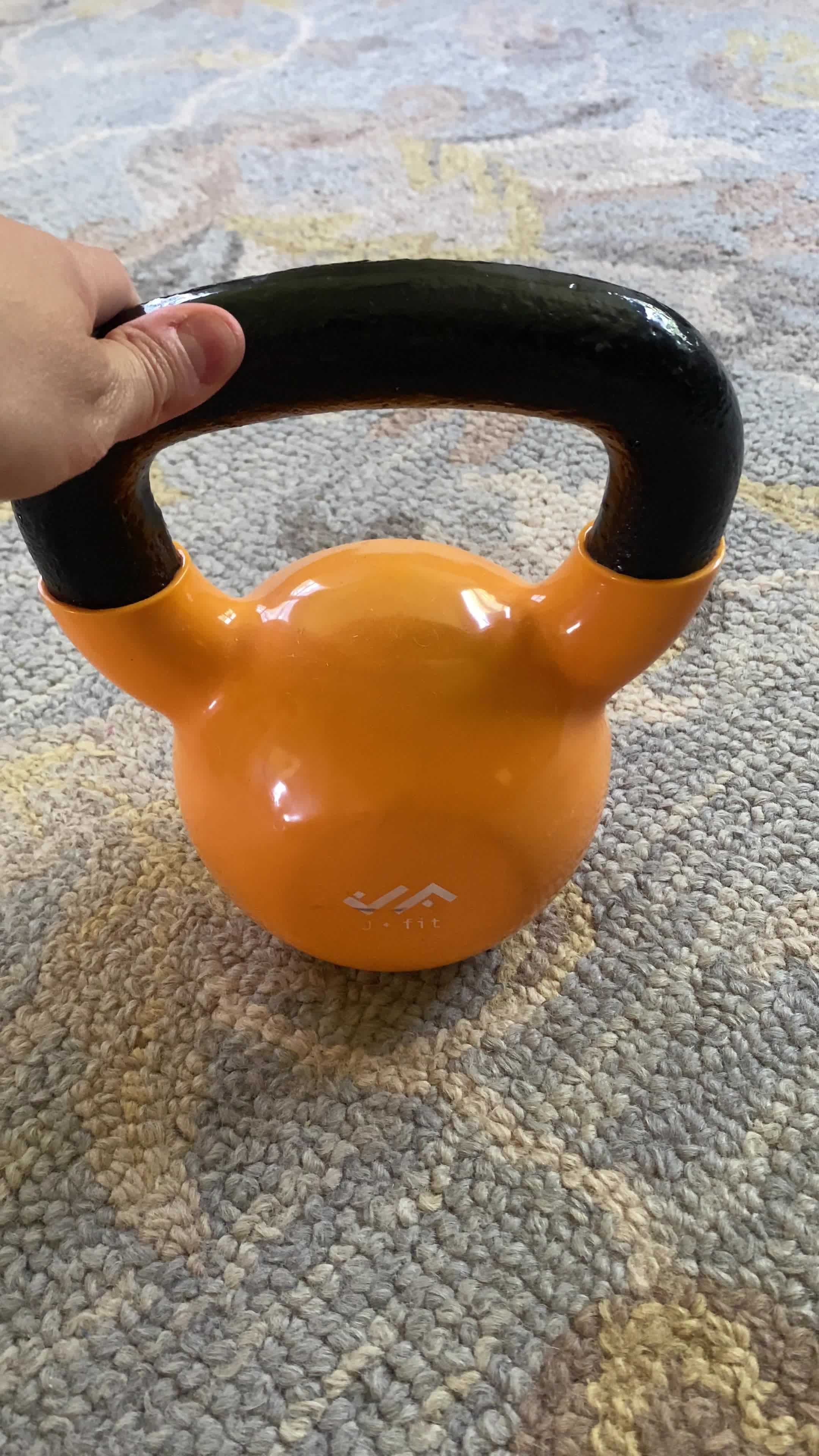 Vinyl Coated Iron Kettlebel