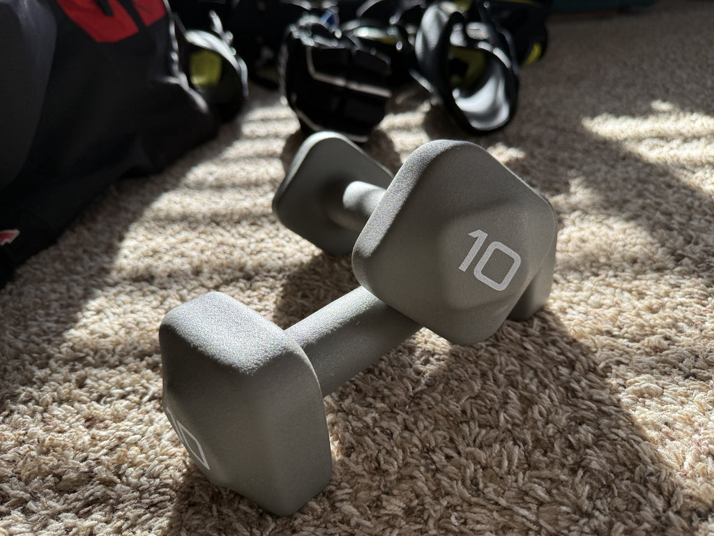 Neoprene Dumbbell Pairs with Anti-Roll Square Heads